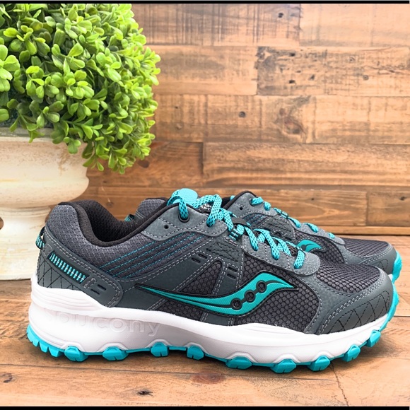 Saucony Shoes - Saucony Grid Raptor TR2 women’s 8.5 charcoal/teal